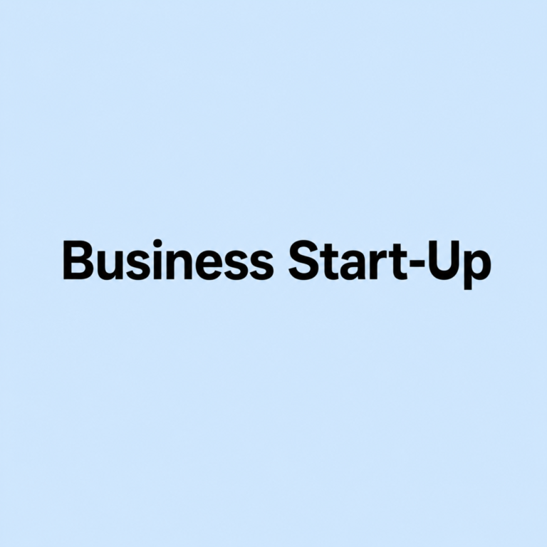 Business Start-Up